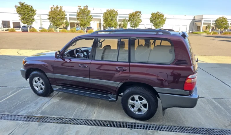 
								2001 Toyota Land Cruiser UZJ100 full									