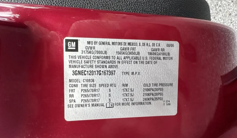 
								2007 Chevrolet Avalanche LS 1500 full									