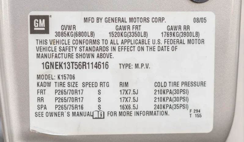 
								2006 Chevrolet Tahoe Z71 4×4 full									