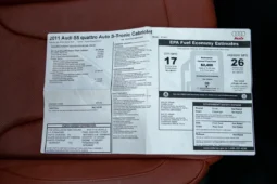 
										2011 Audi S5 Cabriolet Quattro Prestige full									