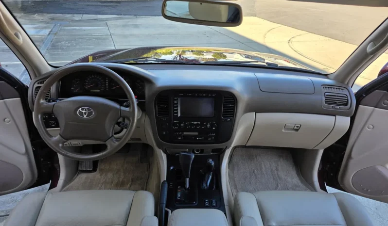 
								2001 Toyota Land Cruiser UZJ100 full									