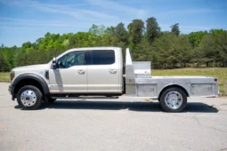 
										2018 Ford F-450 Super Duty Lariat Crew Cab Power Stroke Dually 4×4 Flatbed full									