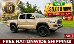 2020 Toyota Tacoma TRD Off-Road Double Cab 4×4 V6 6-Speed